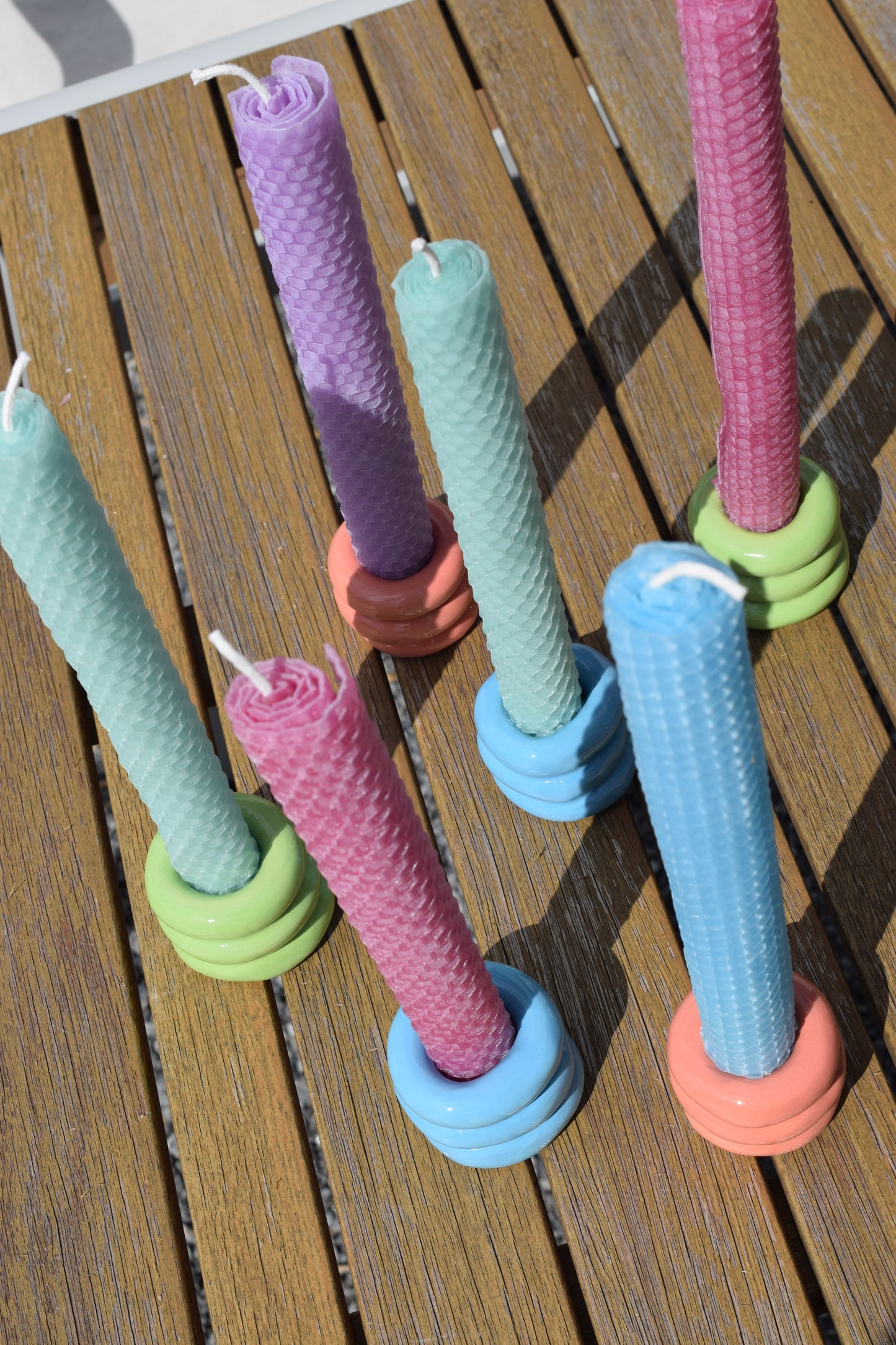 Loopy Candlestick Holder