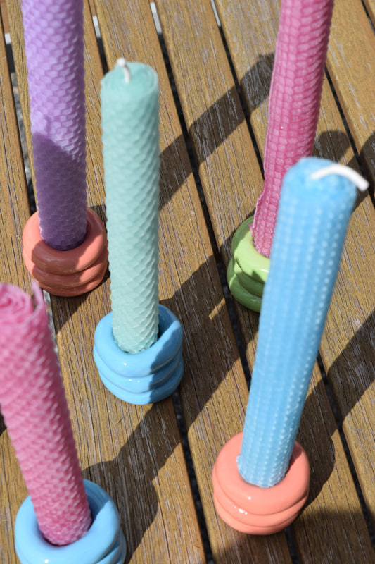 Loopy Candlestick Holder